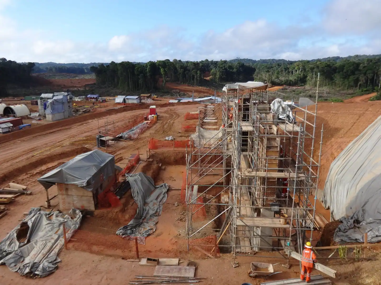 Obra civil industrial